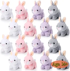 12-24Pcs Easter Bunny Plush Toys Cute Animal Bunny Stuffed Doll Easter Basket Stuffers Gift for Kids Rabbits Animal Bunny Doll