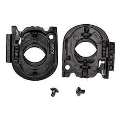 2Pcs Helmet Shield Base Professional Left and Right Repair Parts Easy Installation for MT Stinger 2 Mt-v-28B Visor Len Base