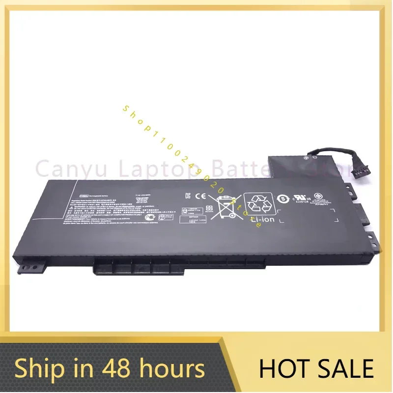 

2024 New VV09XL Battery For HP ZBook 15 G3 G4 Series HSTNN-DB7D HSTNN-C87C 808398-2C2 808398-2C1 808452-005 11.4V 90WH