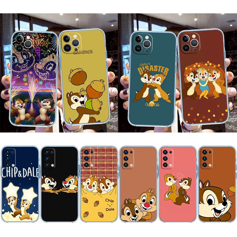 Chip Dale Transparent Phone Case for Motorola G40 G04 G05 One Ace Action  Fusion Plus Hyper Macro Vision Zoom view 2