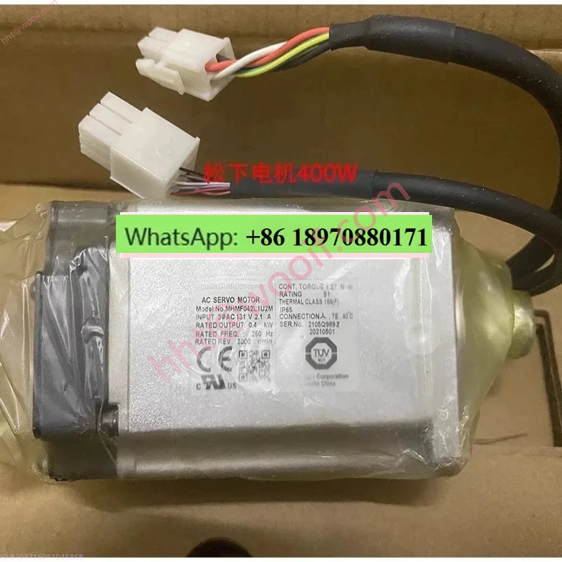 A6 series servo motor 400W high inertia MHMF042L1U2M without brake, brand new original genuine product