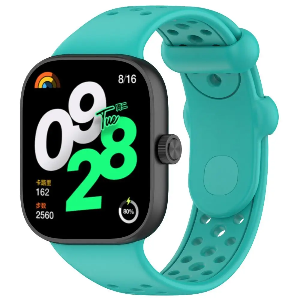 スマートウォッチ用の交換用シリコンストラップ,通気性のあるブレスレット,アクセサリー,redmi watch 4,xiaomi band 8 pro