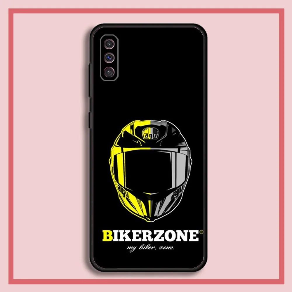 Biker zone Motorcycle Phone Case For Samsung S23,23,22,30,21,10,9,Note20 Ultra,Lite,Ultra,5G,Plus,FE,Black Soft Case