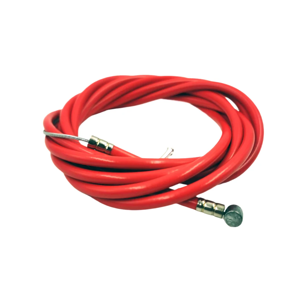 Brake Cable For Xiaomi 4 Pro Electric Scooter Brake Wire Line Red Tube Length 195cm Kickscooter Parts