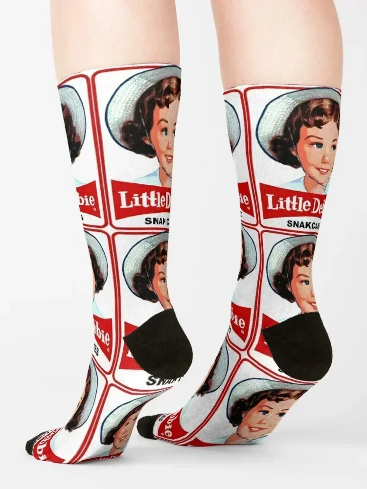 LITTLE DEBBIE Socks funny gift Sports winter Non-slip Boy Child Socks Women's