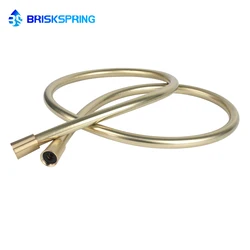 BriskSpring Explosion-proof PEX Shower Hose 1.5M/2M With Brass Connections Flexible Anti-twist Handheld Shower Head Bath Tube