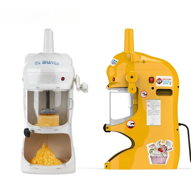 Best Seller Shaver Shaving Machine Colorful Electric Ice Shaver Snowflake Machine for Restaurant Use