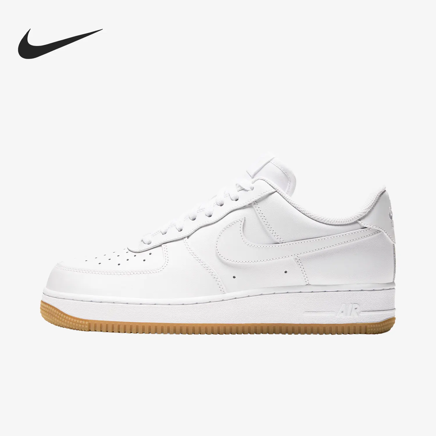 حذاء Nike الرسمي الأصلي لربيع 2024 للرجال Air Force No.1 منخفض أعلى DJ2739-100