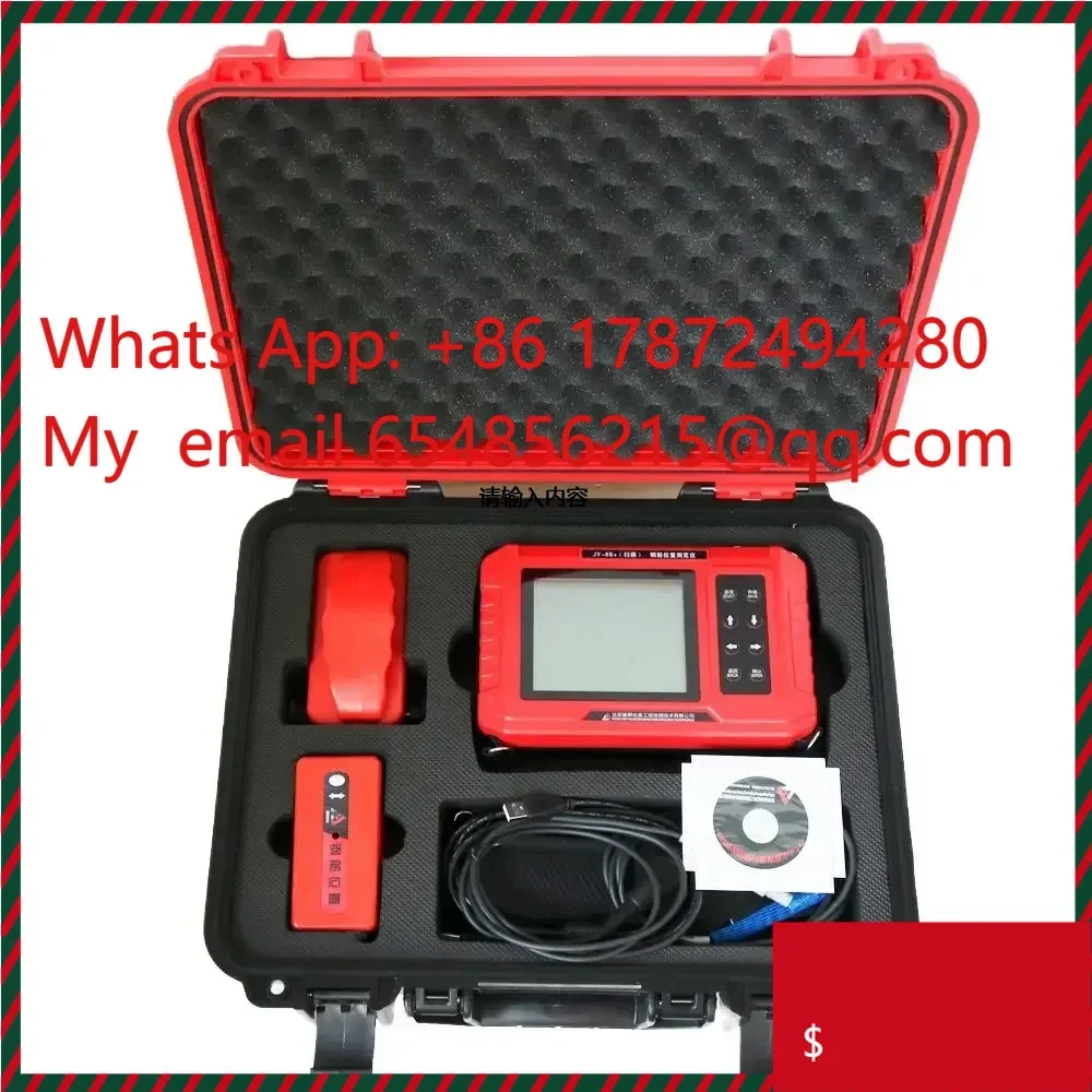 New Concrete Rebar Locator Scanner JY-8S Plus Integrated Steel Position Tester Rebar Diameter Tester