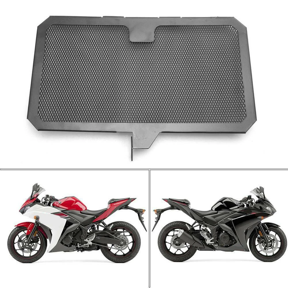 Motorcycle Radiator Protector Grill Guard Protective Cover for Yamaha YZF R3 R25 2015-2018 Water Cooler Protection