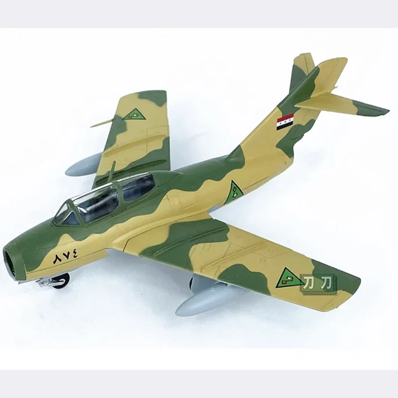 1:72 Scale MIG-15 fighter Plastic Finished Aircraft Simulation Model Toy Static Decoration Souvenir Gifts For Adult Boy