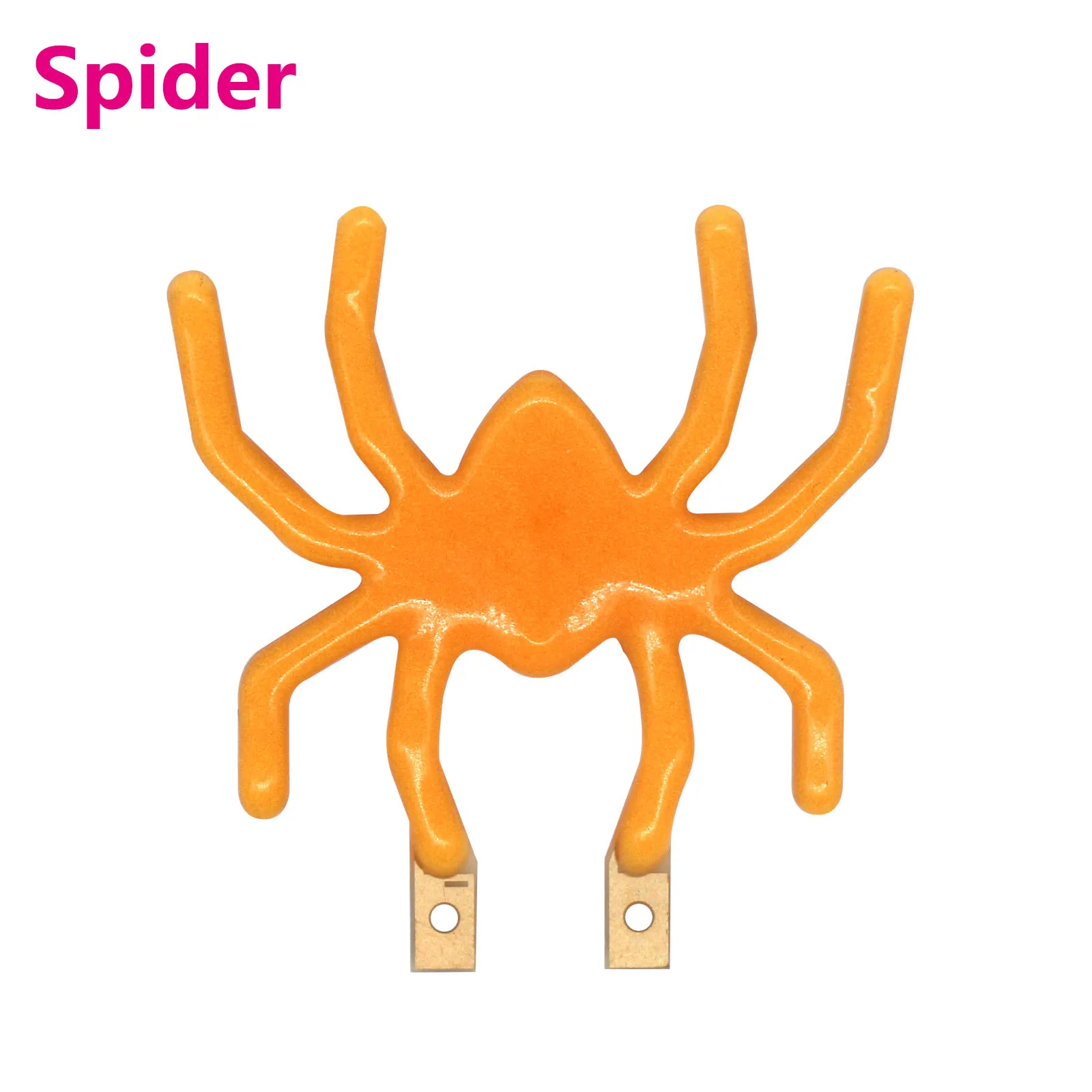 3V LED COB Spider Skull Head Pumpkin DIY Edison Flexible Filament Diode Accessories Halloween Horror Decorative Light Warm White