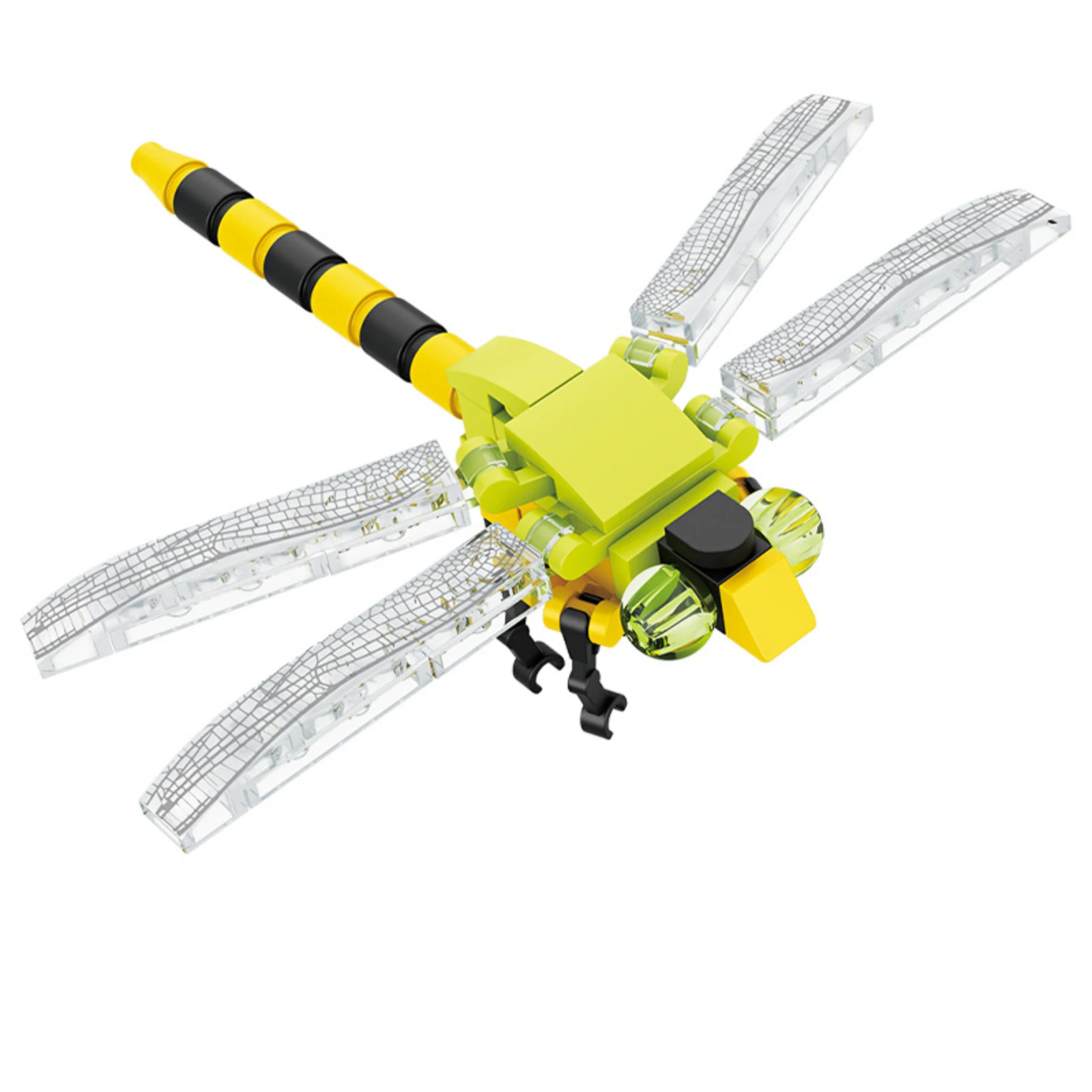 

Креативные строительные блоки, модель насекомых, пчела, стрекоза, муравья, богомол, бабочка, детские собранные интересные украшения в виде животных, подарки