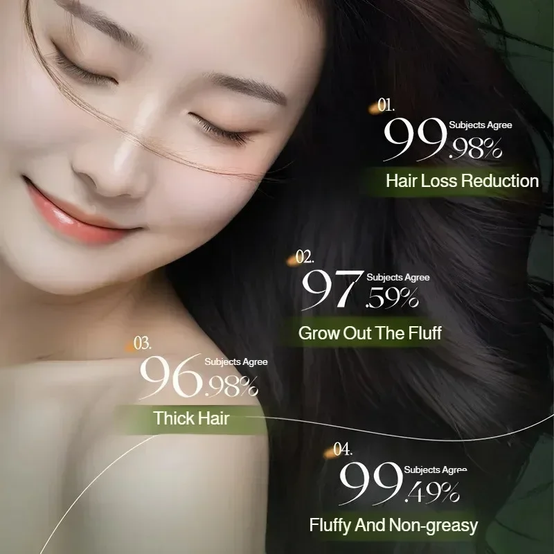 Natural Usman Shampoo Refreshing Oil-controlling And Itching-relieving Softening And Plump Hair To Improve Hair Loss - Image 4