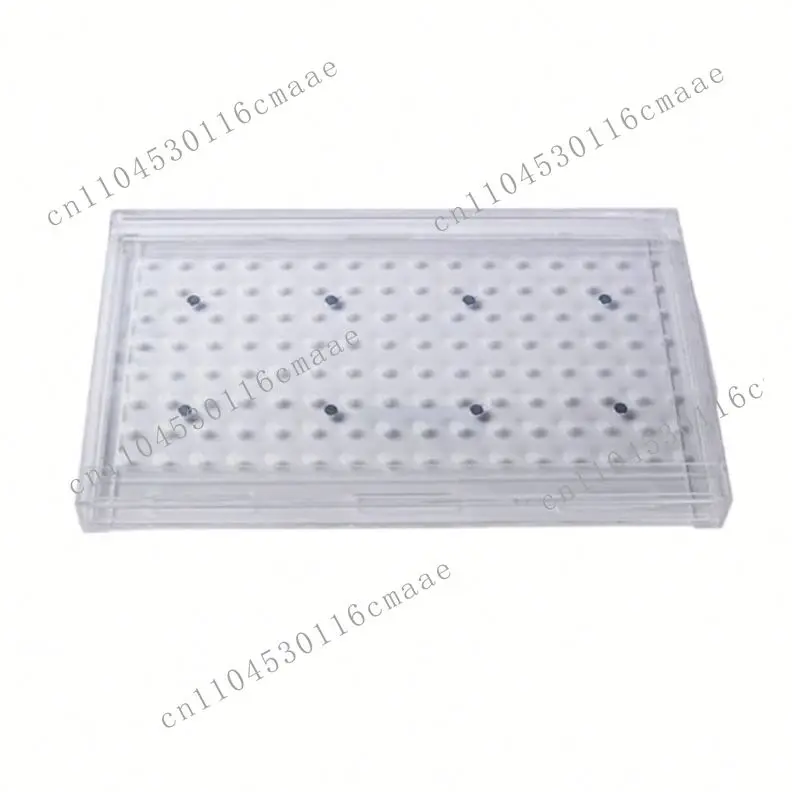 Multi-size Sowing Seedling Rectangle Transparent Handheld Acrylic Square Vegetable Seedling Planter