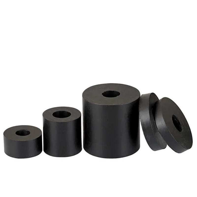Rubber Washer Circular Shock-absorbing Rubber Gasket, Sound Insulation Machine Foot Pad Anti-vibration Thickened Hollow Cylinder