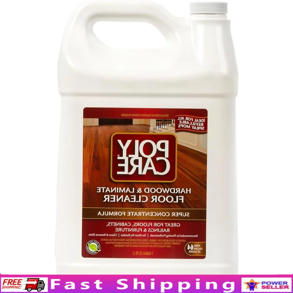 Concentrated Hardwood Floor Cleaner Fast Drying Residue-Free Biodegradable Super Concentrate Dilute with Water Compatible with