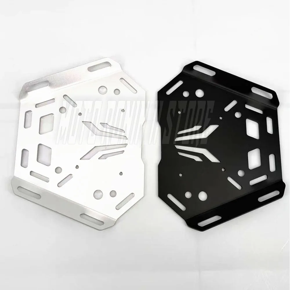 For Piaggio Beverly S 400 Beverly400 BeverlyS400 BV400 Motorcycle Rear Shelf Luggage Rack Bottom Plate Mounting Adapter Plate