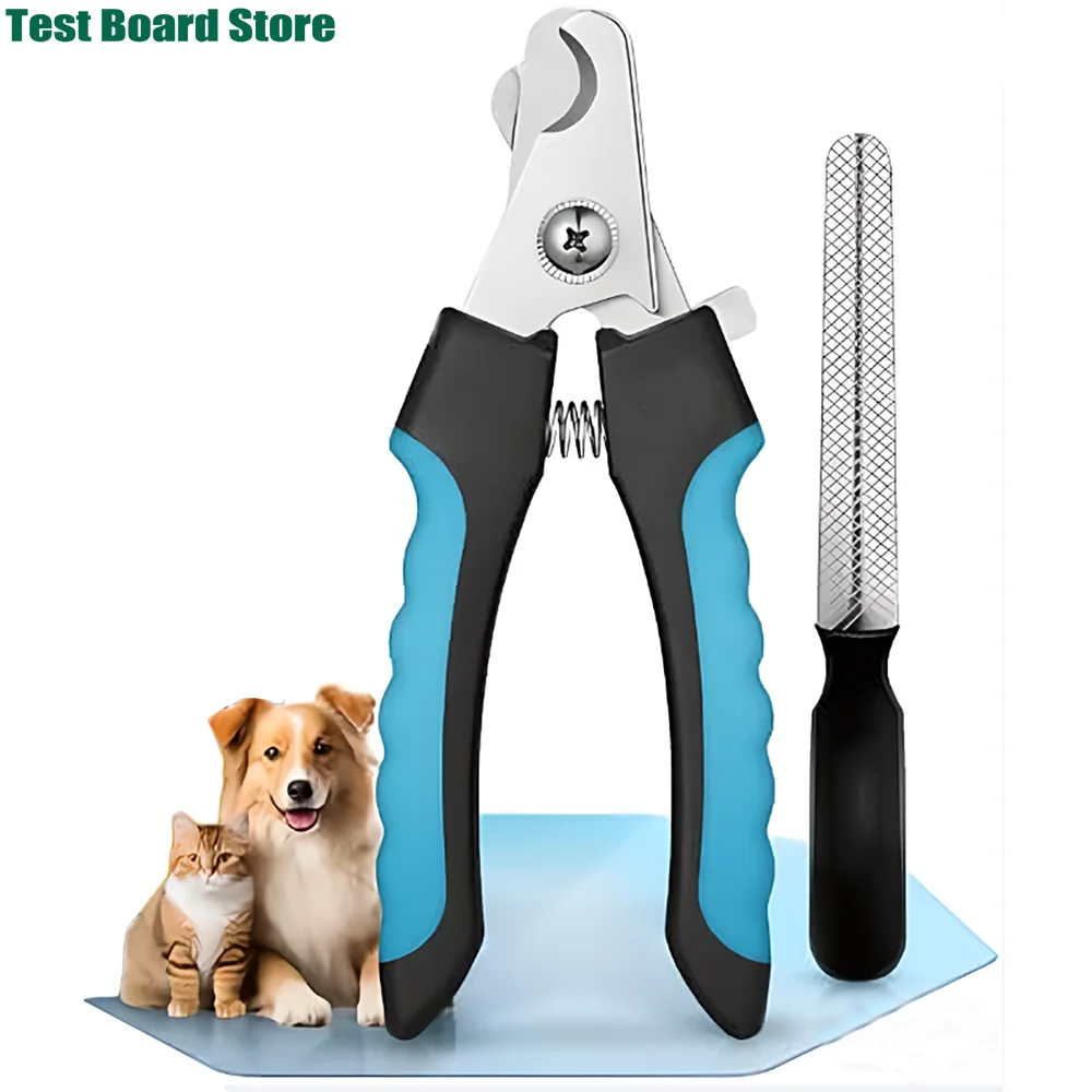 

1Pce pet grooming nail clippers, cat and dog nail clippers with safety protection device