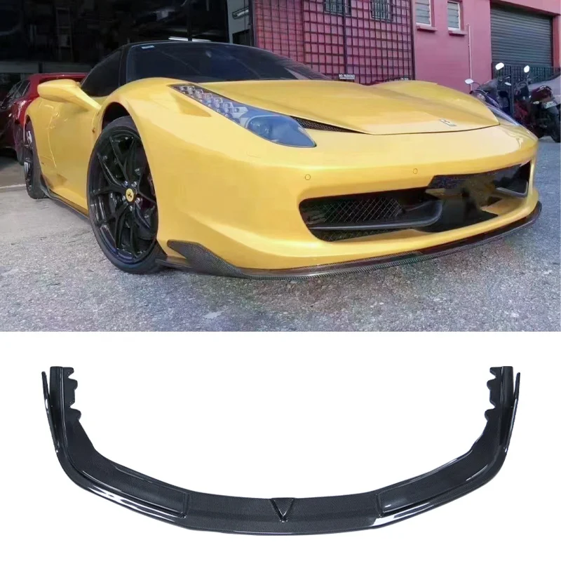 Carbon Fiber Body Kit Front Lip , Side Skirts , Rear Diffuser For Ferrari 458 Italia And Spider 2011-2016