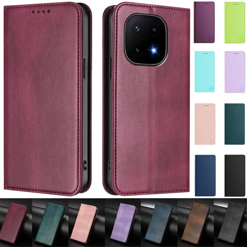 

High-quality Capa IQOO15 Magnetic Case For Vivo IQOO 15 VIVO IQOO15 Leather Flip Stand Wallet Case For Vivo IQOO 15 Phone Back C