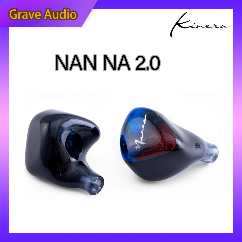 KINERA NAN NA 2.0 Pro in ear Earphone 2EST+1DD+1BA HIFI DJ Monitor Earbuds NANNA 2 with 2.5mm 3.5mm Adapter 0.78 2Pin Cable