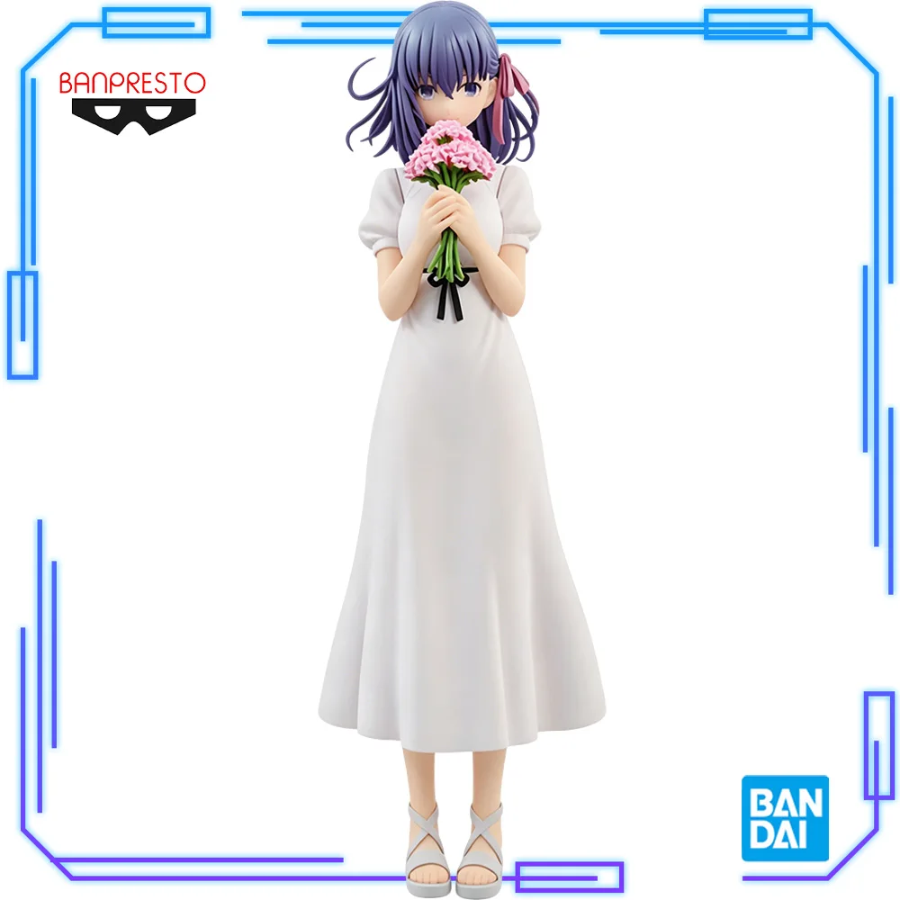 

In Stock Bandai Original Genuine Banpresto Gekijouban Fate/Stay Night: Heaven's Feel Matou Sakura 24cm Model Toys SQ Figure Gift