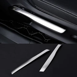 Car Interior Accessories Stainless Steel Co-pilot Glove Box Trim Strip For Mercedes Benz A B Class CLA GLA W176 W246 C117