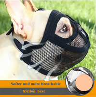 Pet dog mask, bulldog mask, short mouth dog anti-biting, anti-eating,anti-barking,adjustable,breathable,universal pet supplies
