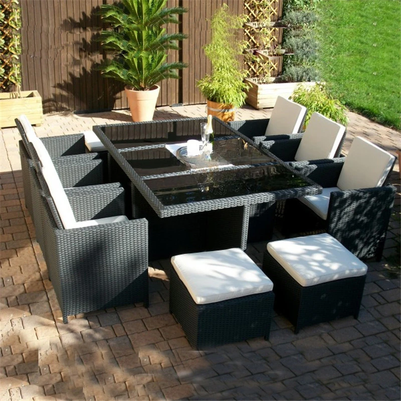 Tengbian Outdoor Furniture Living Room Negotiations Restaurant Dining Table and Chair