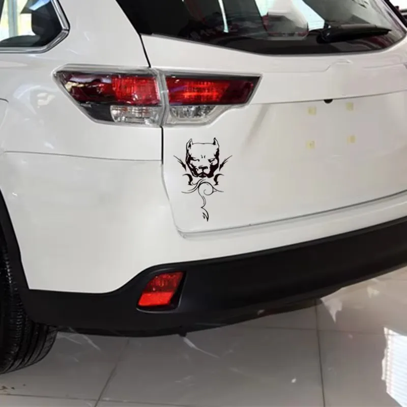 مصد نافذة بتصميم رأس الوحش السحري مقاس 20*14 سم ملحقات الدراجة النارية ملصقات سيارات من الفينيل المزخرفة #3