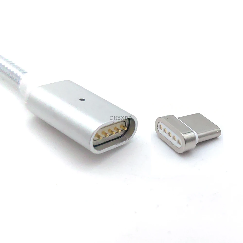 1Pcs Red Magnetic Charging Cable Plug Fast Charge USB Micro Type C Magnet Data Charging Cable