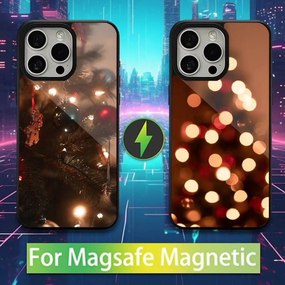 

Cute Christmas Cartoon Phone Case For iPhone 16,15,17,14,13,12,11,Pro,Max,Plus,Mini,Magsafe,Magnetic Wireless Charging Case