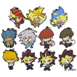 Yu-Gi-Oh! ARCV ZEXAL 5DS Figure Toy Yugioh Black Magician Girl Yugi Muto Seto Kaiba Ryo Bakura Yusei Fudo Keychain Pendant Toys