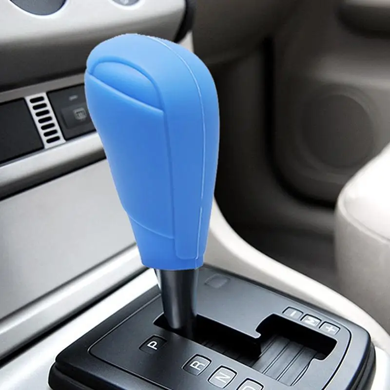 Eco-Friendly Silicone Car Gear Shift Knob Cover Dustproof Fit for Mazda3 Axela CX4 CX5 CX8 Auto Interior Parts