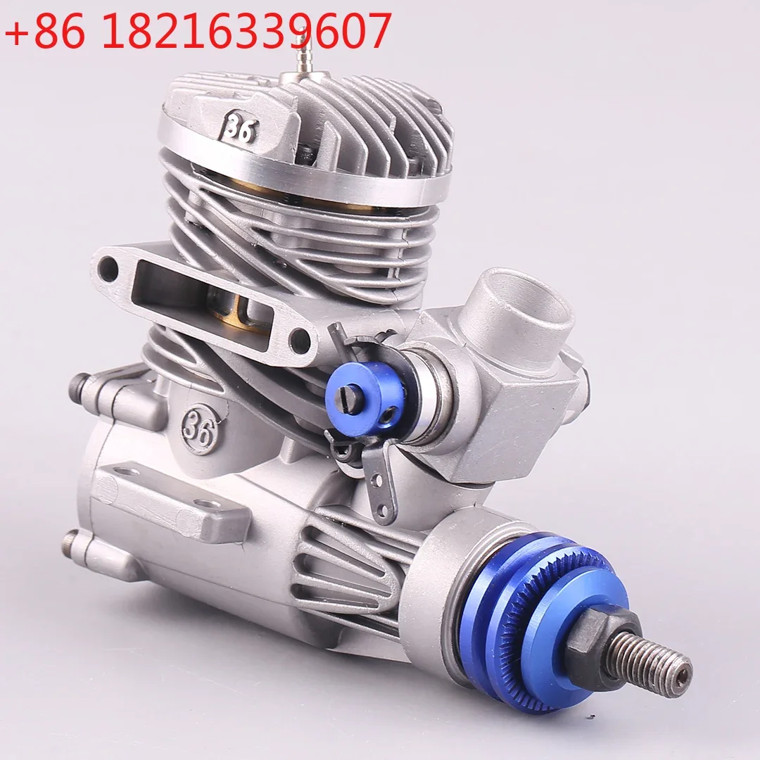 TAO ASP E36 Two stroke Methanol Engine 5.8cc  Displacement Engine Model for DIY Fixed-wing Remote Control Aircraft Model Making