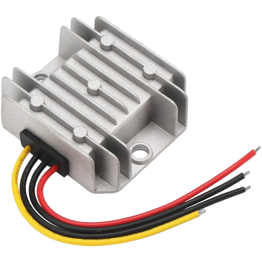12V 24V To 48V DC DC Boost Converter Voltage Regulator 5A Metal Case IP68 Waterproof For EV Battery Solar Panel LED Display