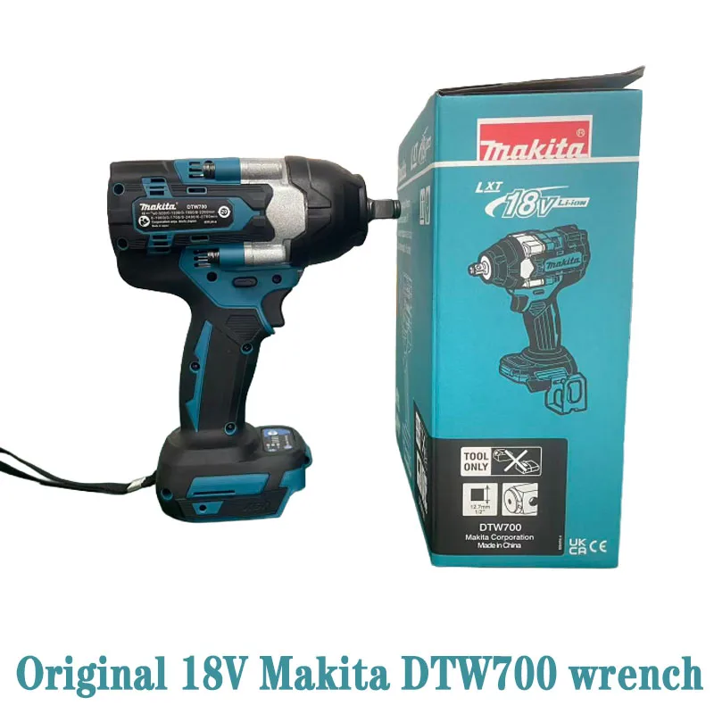 

Japanese Makita impact wrench DTW700 18V electric tool brushless 1000N.m high torque 1/2 auto repair air cannon