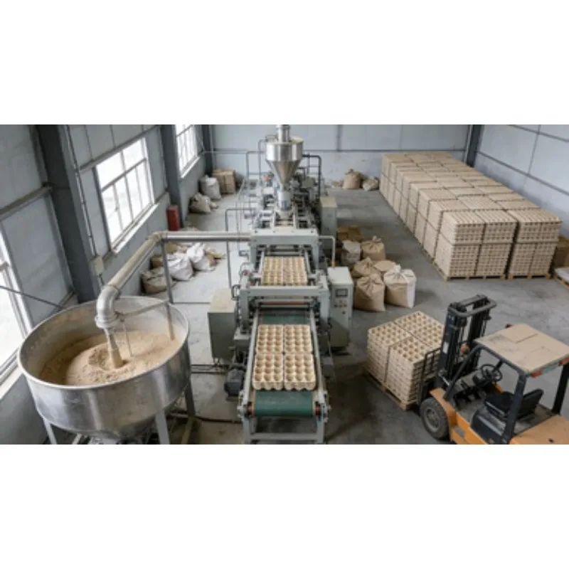 Waste Paper Recycling Egg Tray Making Machine Pulp Molding Equipment Production Line 3000pcs/h for Poultry Farm Use