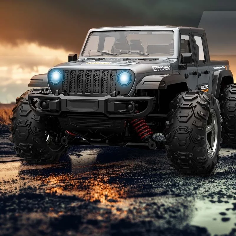 

Cross border new high-speed remote control car for boys, RC four-wheel drive climbing car, remote control toy off-road vehicle