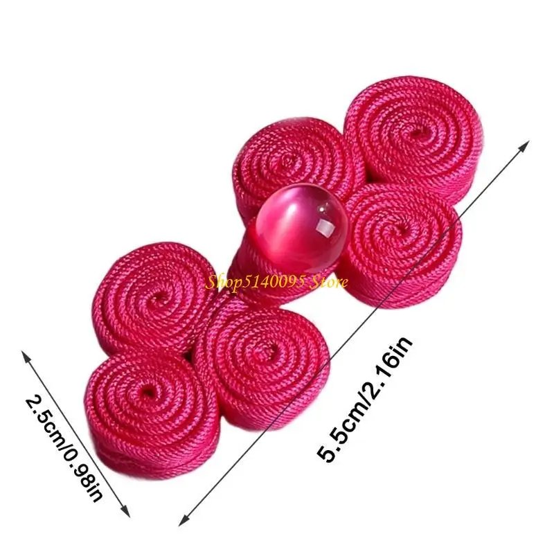 Nút thanh lịch DXAE cho các phụ kiện thủ công quần áo truyền thống Trung Quốc