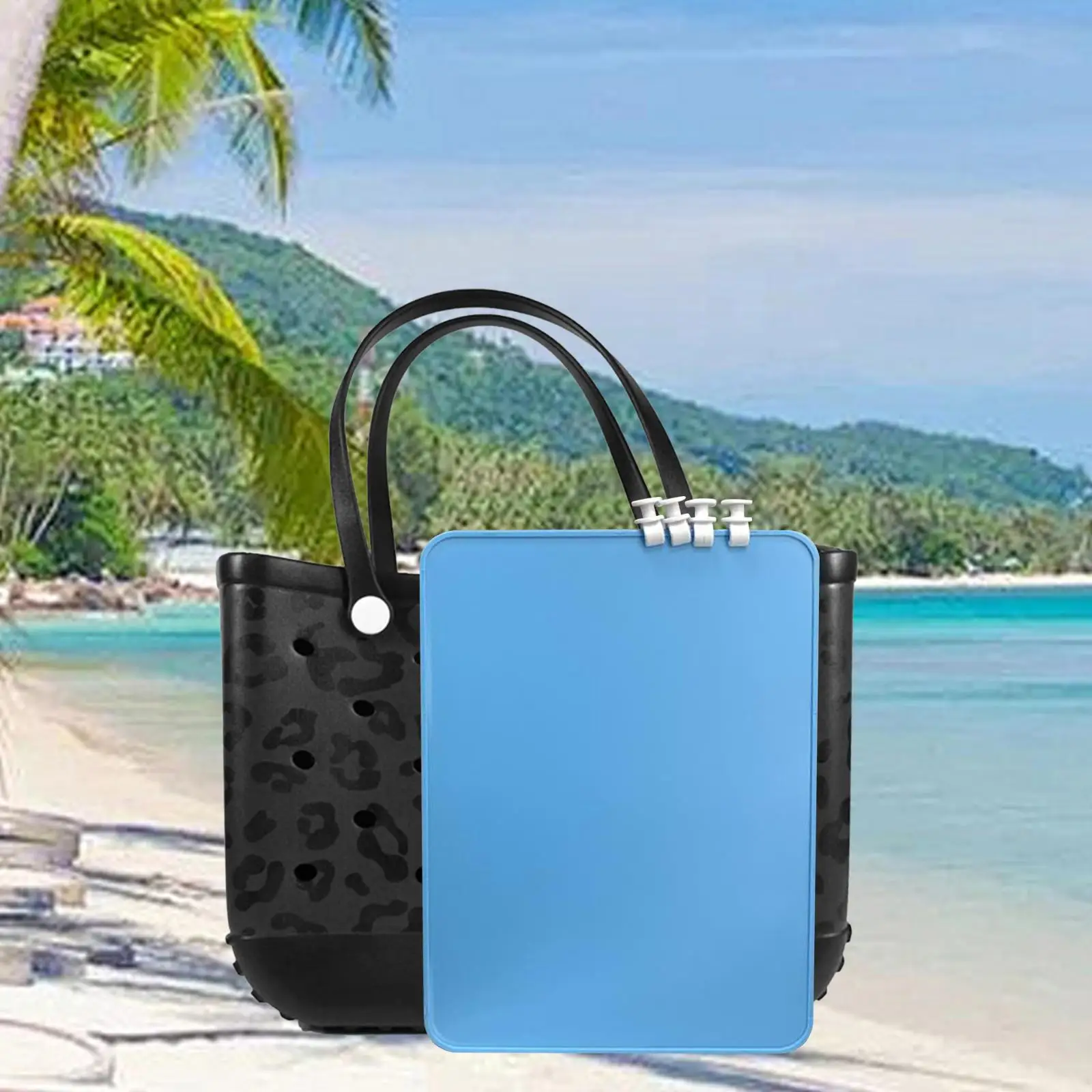 Beach Bag Divider Tray DIY Assembly Beach Bags Partition Separators Insert Divider Divide Space and Storage Bag Organizer