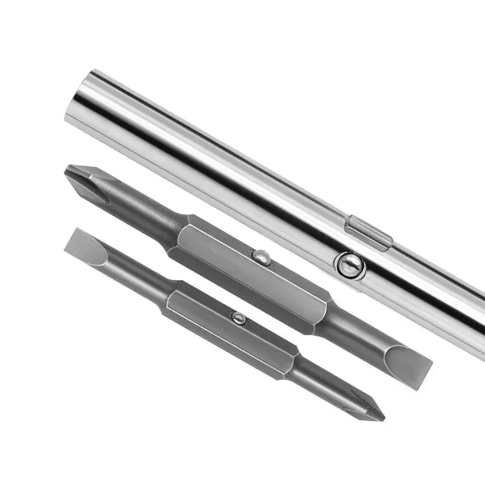 PH1 PH2 Double-ended Screwdriver Slotted Cross Screwdriver Set Extension Rod Interchangeable Repair Tools Electrical Equipment