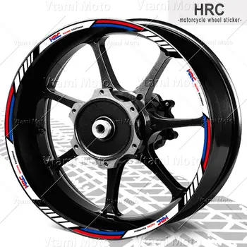 Autocollants réfléchissants pour jantes de moto HRC CBR1100, CBR1000RR, 600RR, CBR 650, 500R, 300R, 250R et 125 10 best sales Cbr1100 - №1