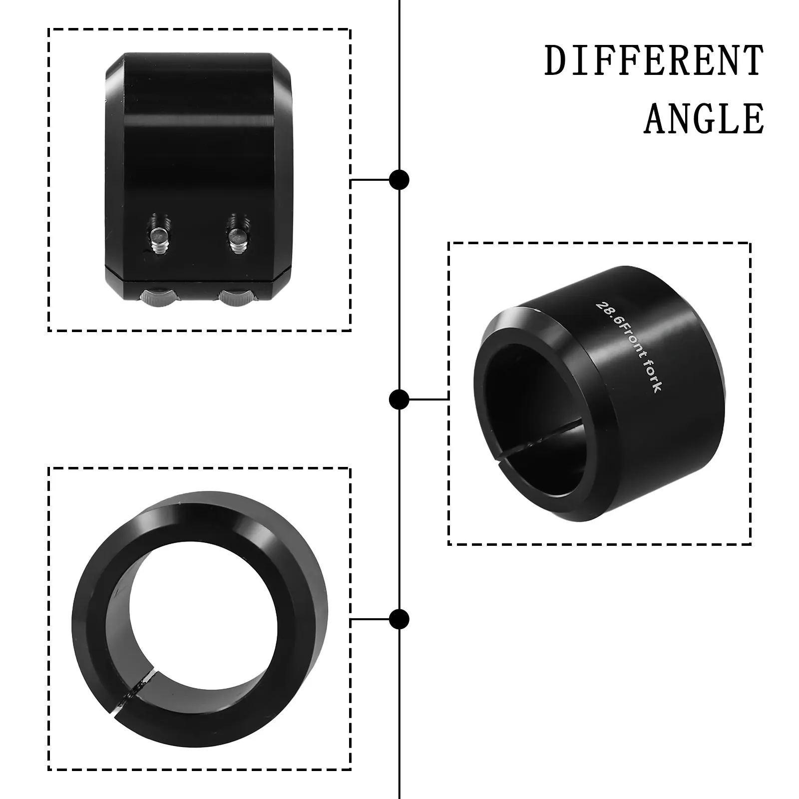 Adapter Holder Replacement Stem Extension 1 Pc 41x30mm About 55g Accessories Aluminum Alloy Anti Shake Folding Bikes