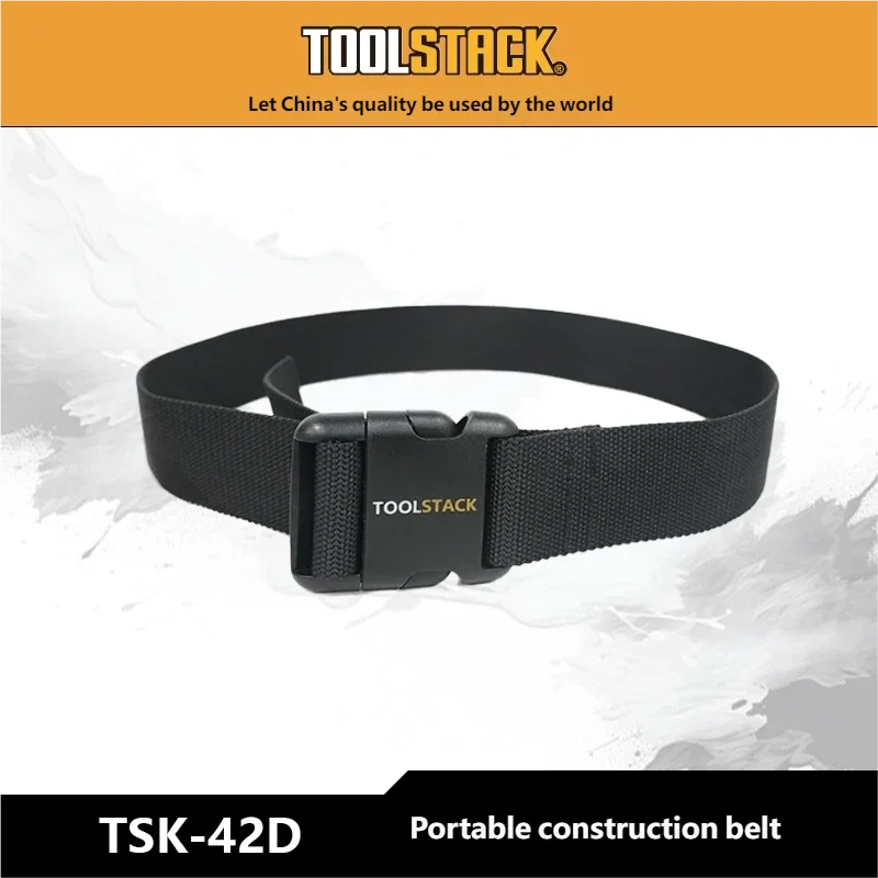 TOOLSTACK Tool Belt, Portable Belt, Quick-Hang Work Belt, lightweight Belt