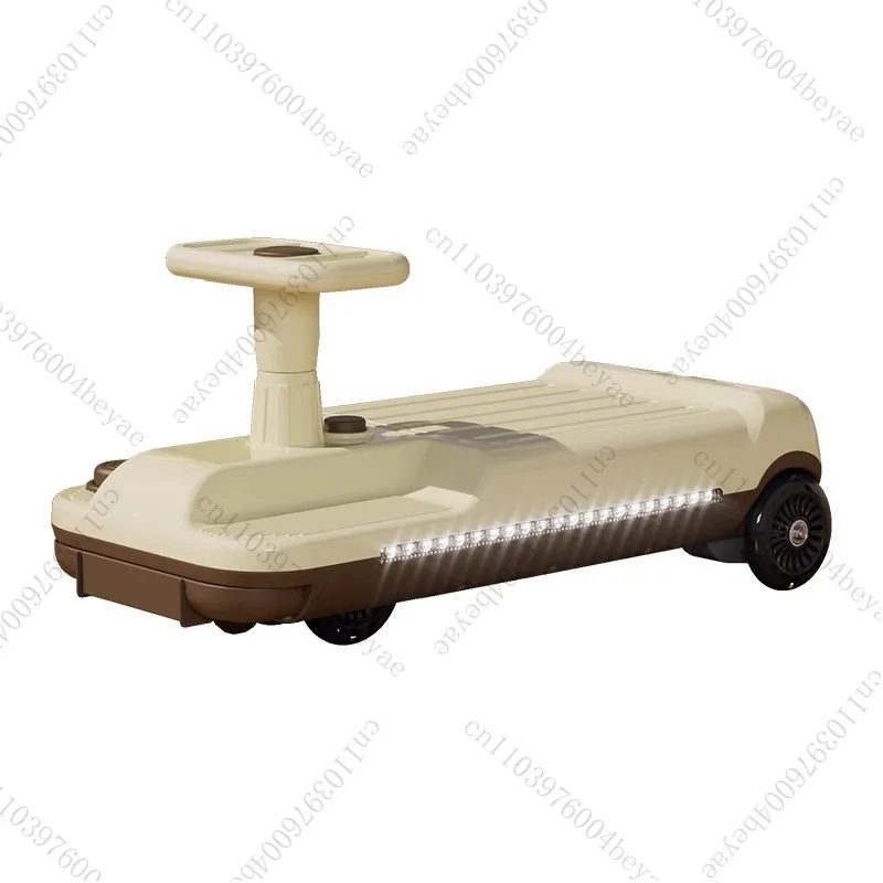 

New Electric Twisting Car, Adults Can Sit, Charge, Anti-rollover, Go-kart, Mopping and Drifting Car