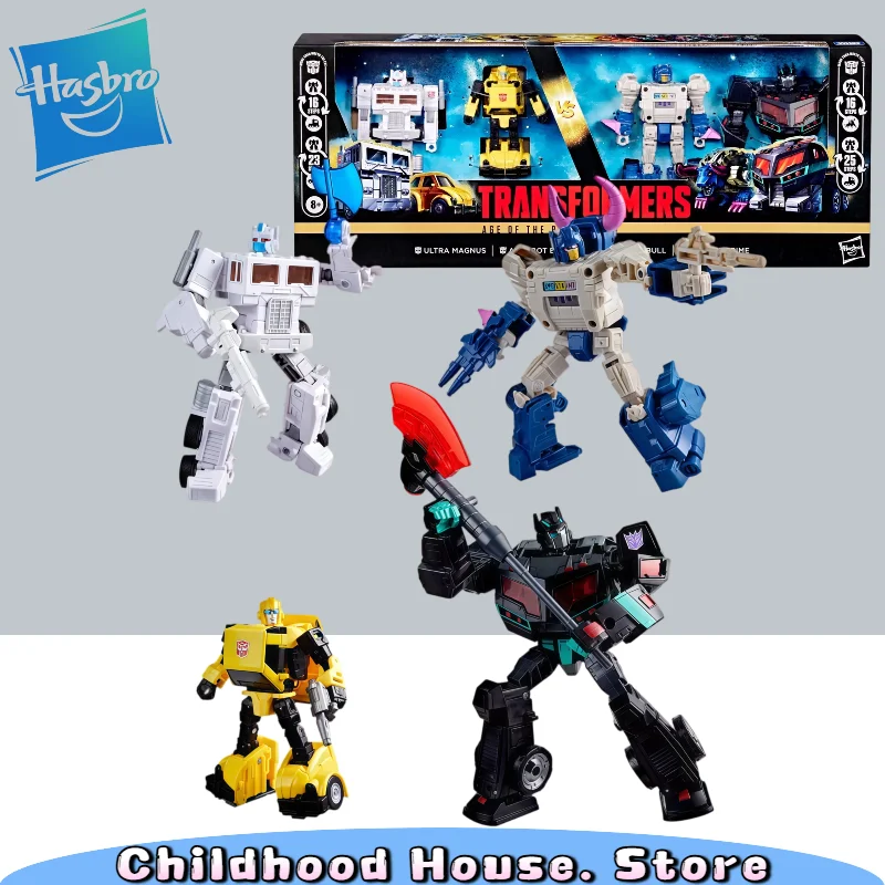 Hasbro Transformers Ultra Magnus Nemesis Optimus Prime 4er-Pack Sammler-Actionfiguren Modell Spielzeug Geburtstagsgeschenk für Sammler und Fans