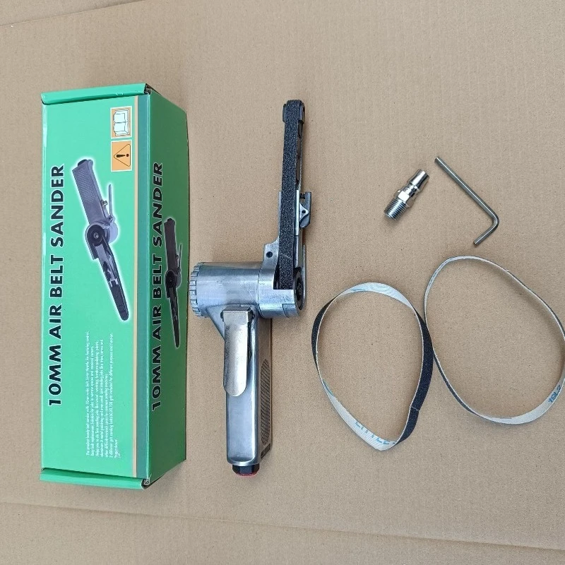 Industrial grade pneumatic belt sander 10mm pneumatic sander, ring belt machine, polishing machine