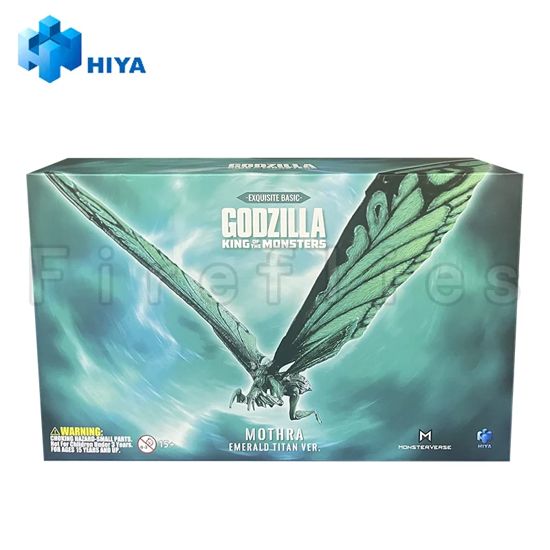 HIYA Action Figure Exquisite Basic Series GODZILLA KING OF THE MONSTERS Mothra Emerald Titan Ver.